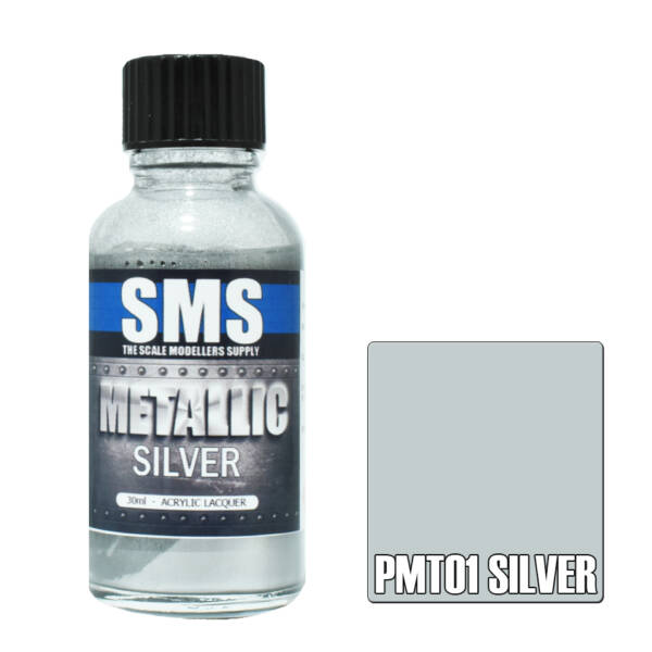 SMS - Metallic - Silver PMT01 30ml