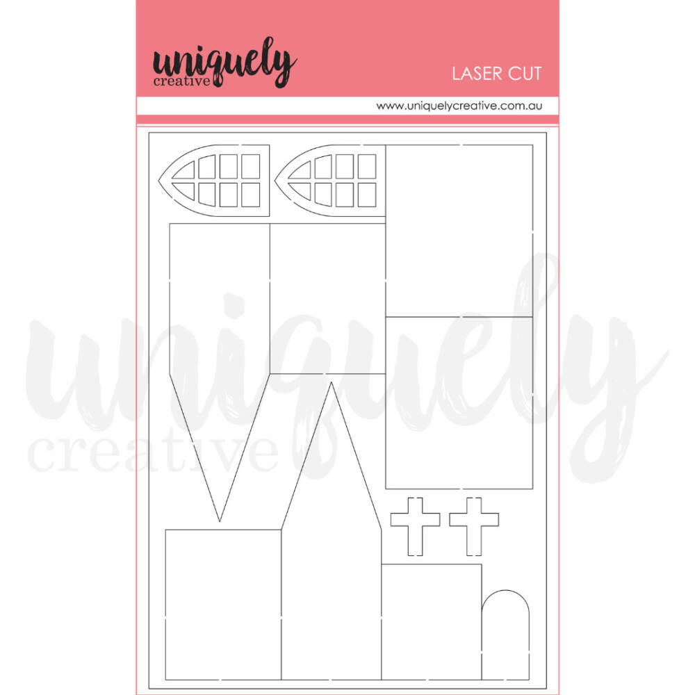 Uniquely Creative Laser Cut - Tiny House 1