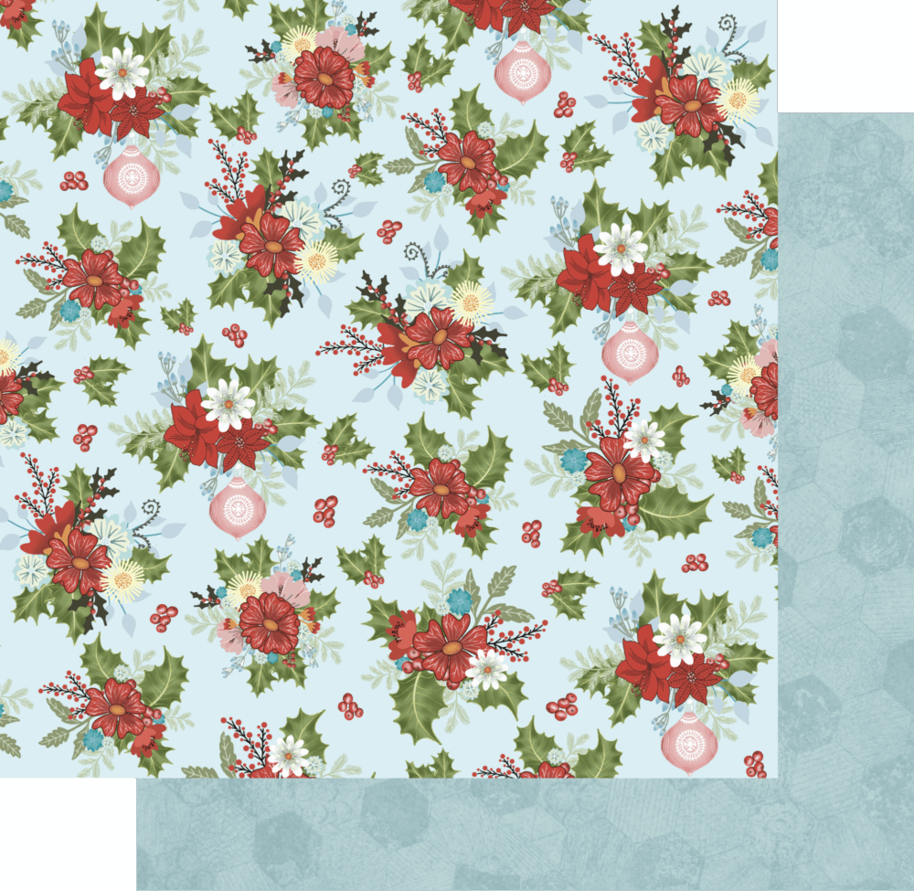 Uniquely Creative - 12x12 Paper - A December To Remember - Hang The Decorations