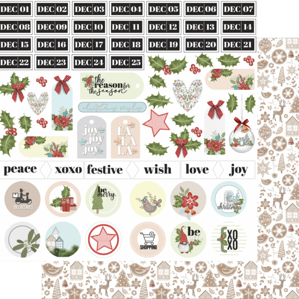 Uniquely Creative - 12x12 Paper - A December To Remember - To You, From Me