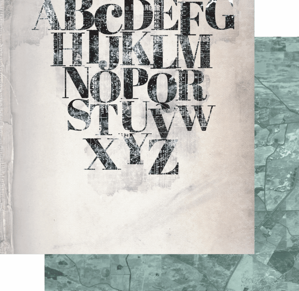 Uniquely Creative - 12x12 Paper - Main Street - Town Hall