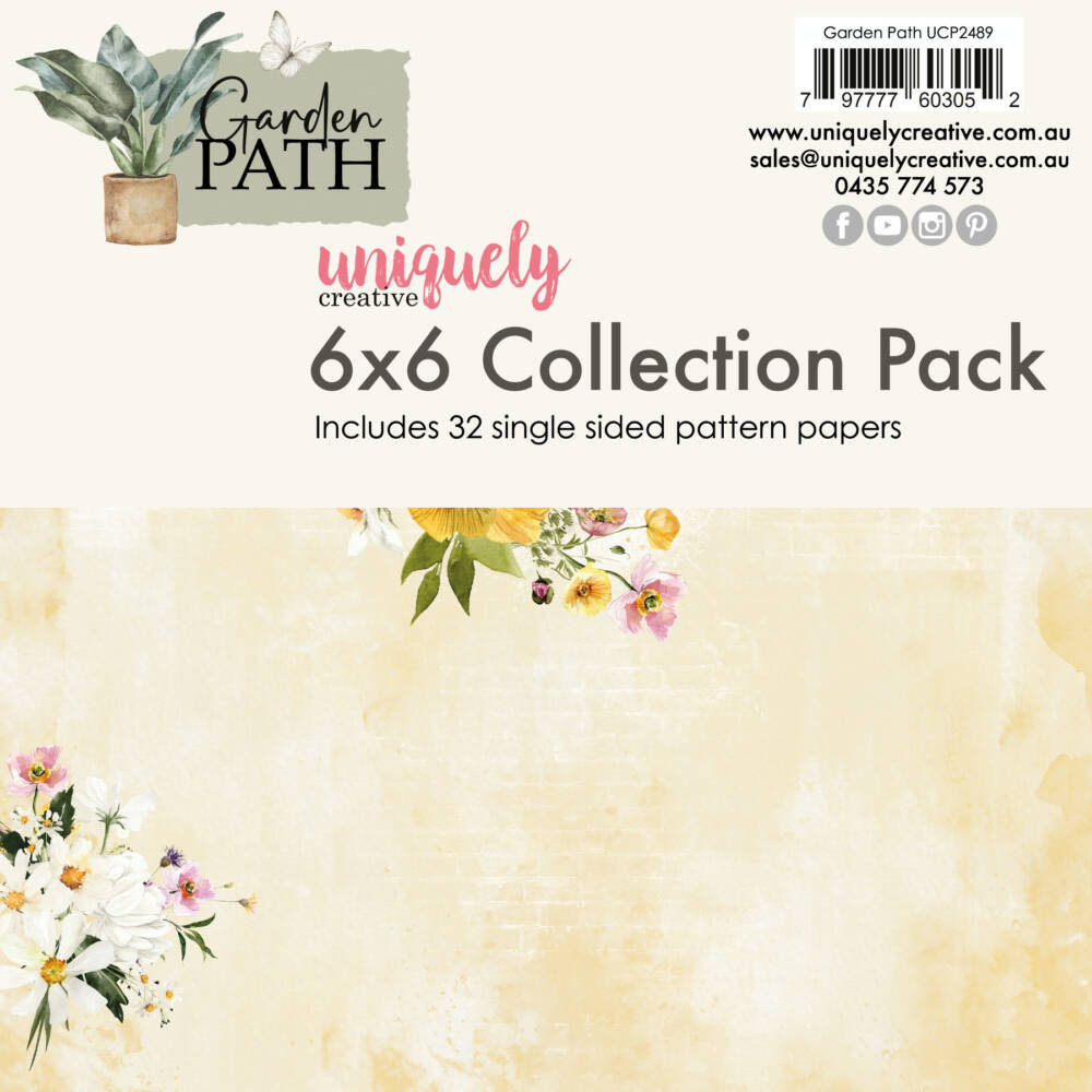Uniquely Creative - 6 x 6 Collection Pack - Garden Path