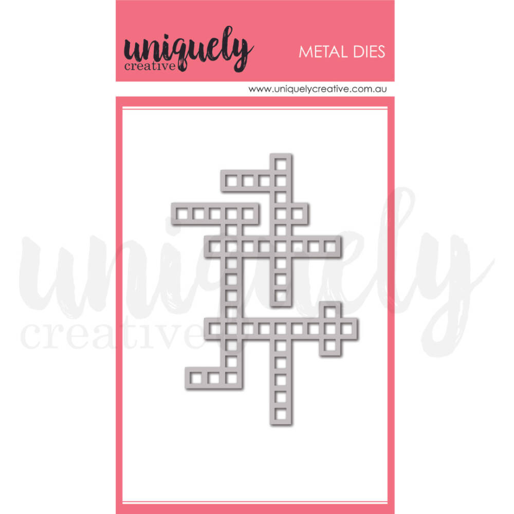 Uniquely Creative - Metal Die - Crossword
