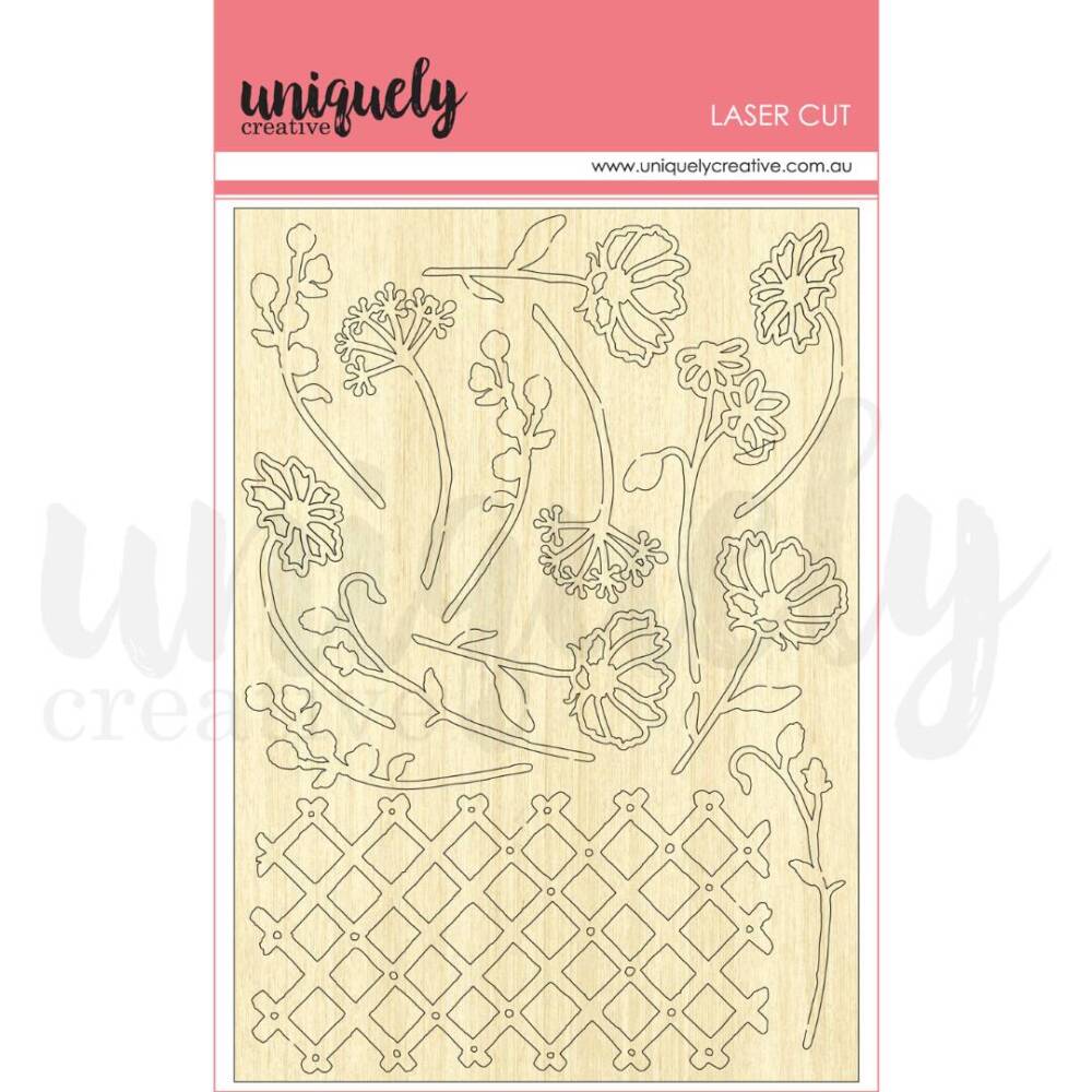 Uniquely Creative Laser Cut - Wooden - Garden Path