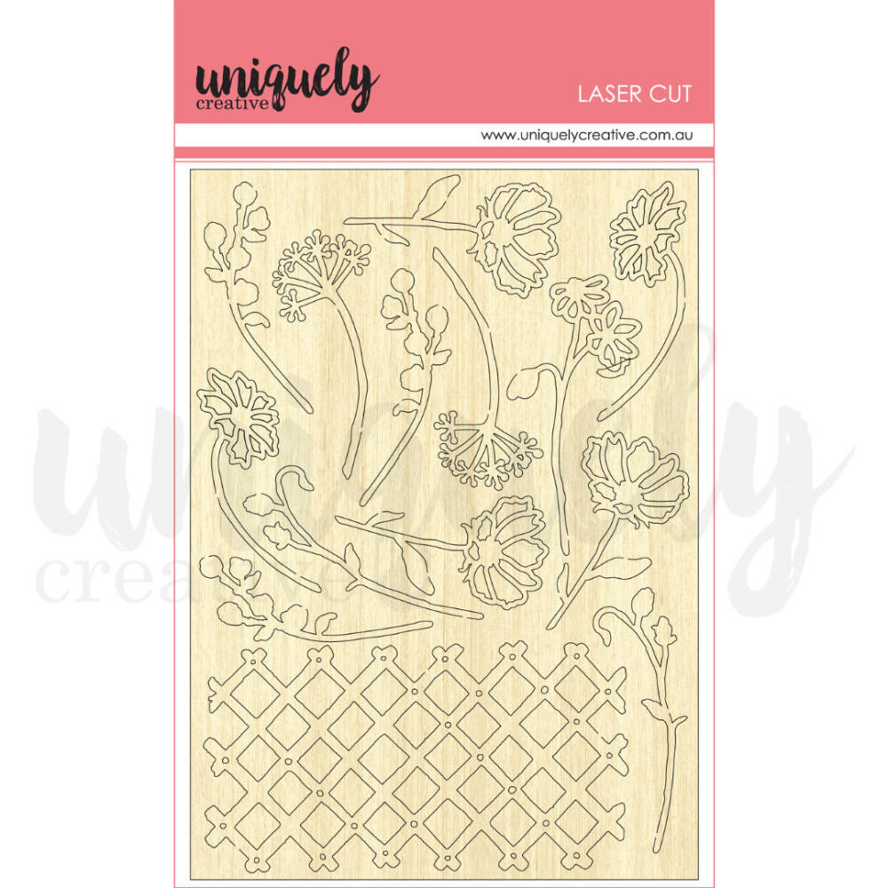 Uniquely Creative Laser Cut - Wooden - Garden Path