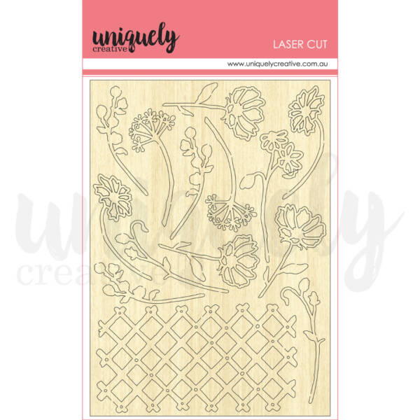 Uniquely Creative Laser Cut - Wooden - Garden Path