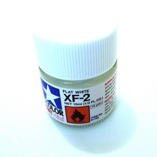 Tamiya Acrylic Paint - XF-2 Flat White