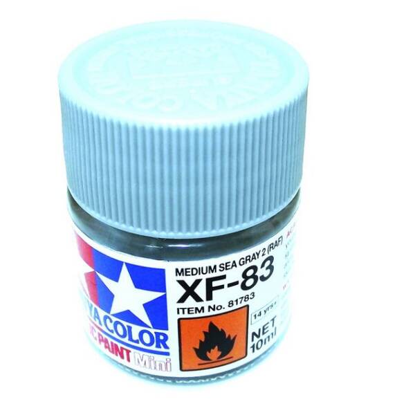 Tamiya Acrylic Paint - XF-83 Flat Medium Sea Grey