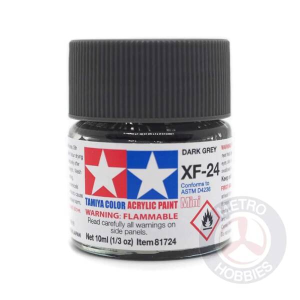 Tamiya Acrylic Paint - XF-24 Dark Grey