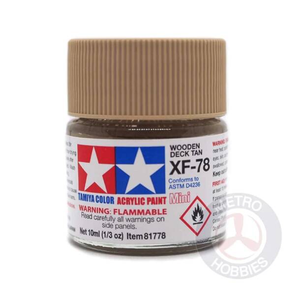 Tamiya Acrylic Paint - XF-78 Wooden Deck Tan