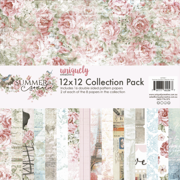 Uniquely Creative - 12x12 Collection Pack - Summer Sonata