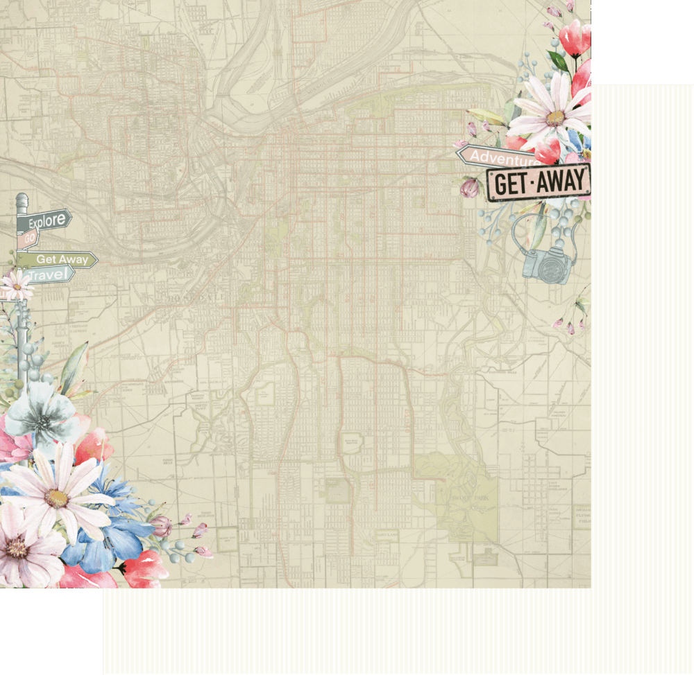 Uniquely Creative - 12x12 Paper - Grand Adventure - Breakaway