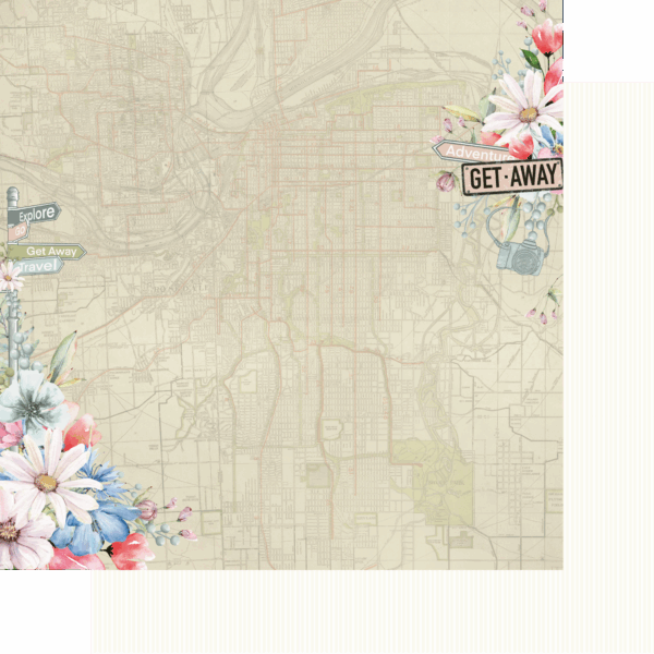 Uniquely Creative - 12x12 Paper - Grand Adventure - Breakaway