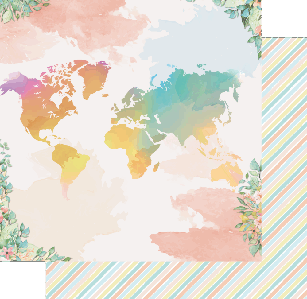 Uniquely Creative - 12x12 Paper - Grand Adventure - Tourist