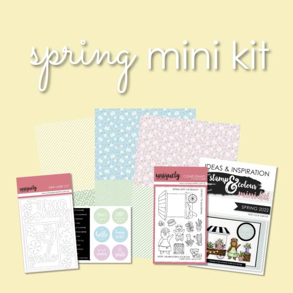 Uniquely Creative Spring Mini Kit (includes bonus fussy cutting die)