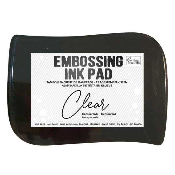 Couture Creations - Embossing Ink Pad - Clear