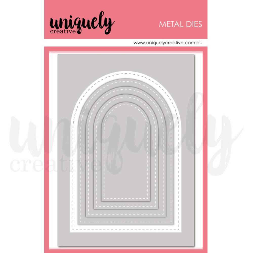 Uniquely Creative - Metal Die - Stitched Arches