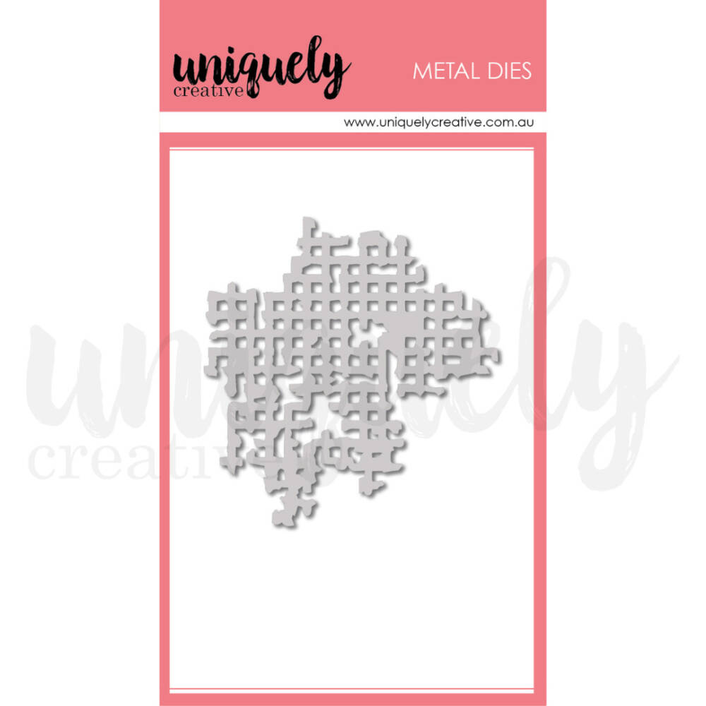 Uniquely Creative - Metal Die - Mesh Grunge