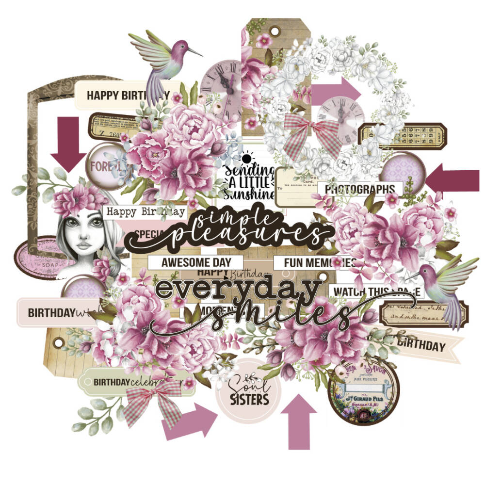 Uniquely Creative - Creative Cuts - Sweet Magnolia