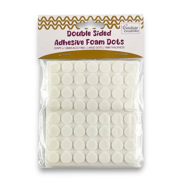 Couture Creations - Double-sided Adhesive Foam Dots - 1mm high