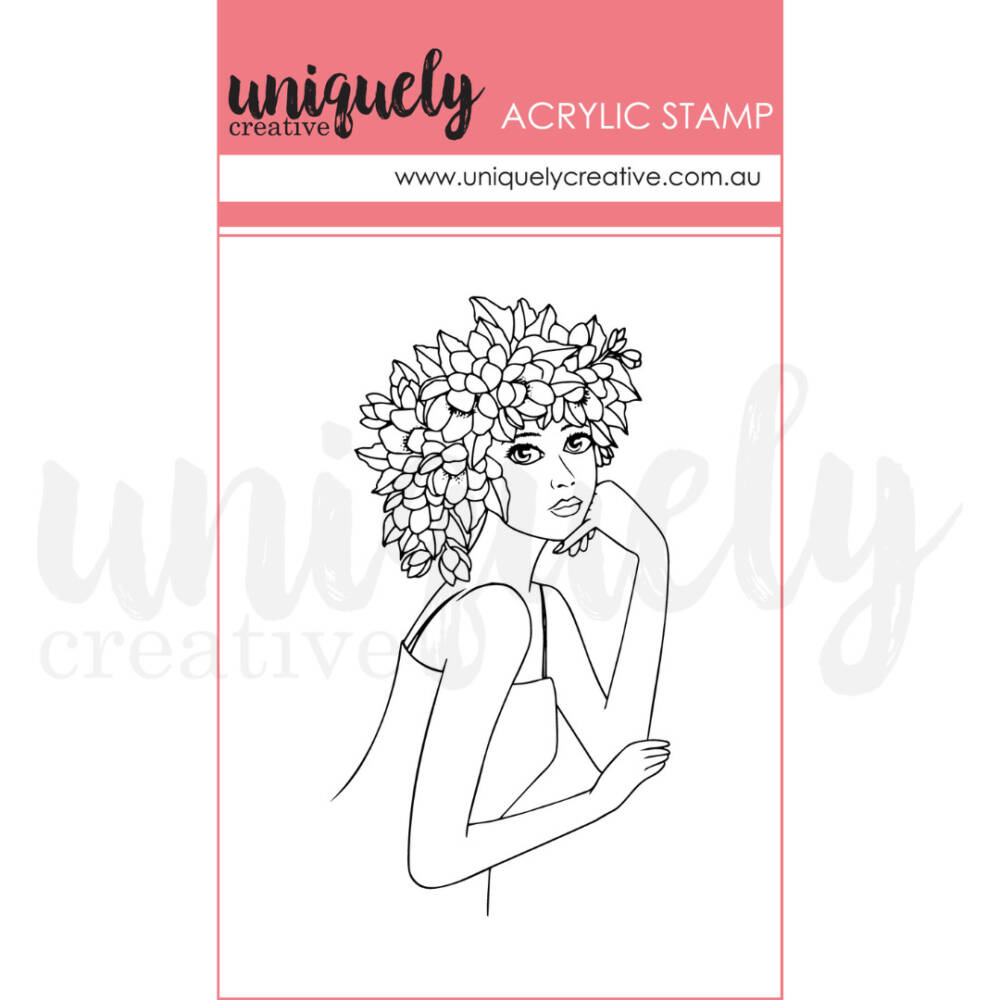 Uniquely Creative - Mini Stamp - Lily