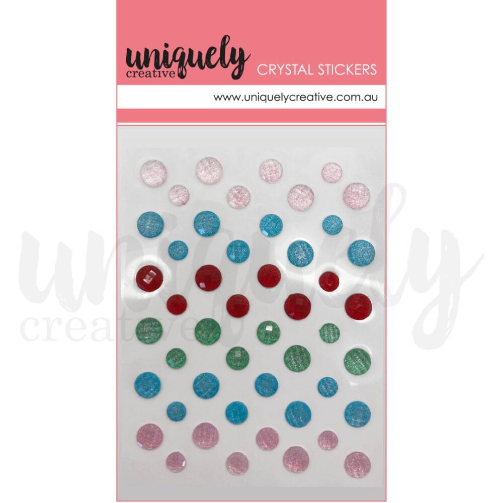 Uniquely Creative - Crystal Stickers - Oh What Fun