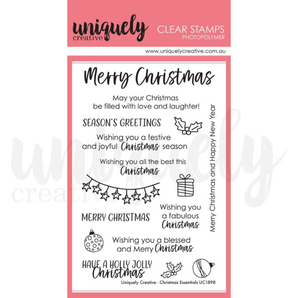 Uniquely Creative Stamp - Christmas Essentials
