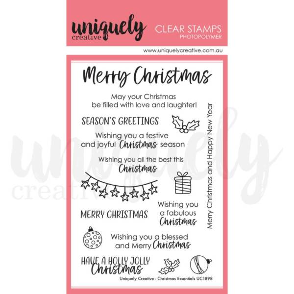 Uniquely Creative Stamp - Christmas Essentials