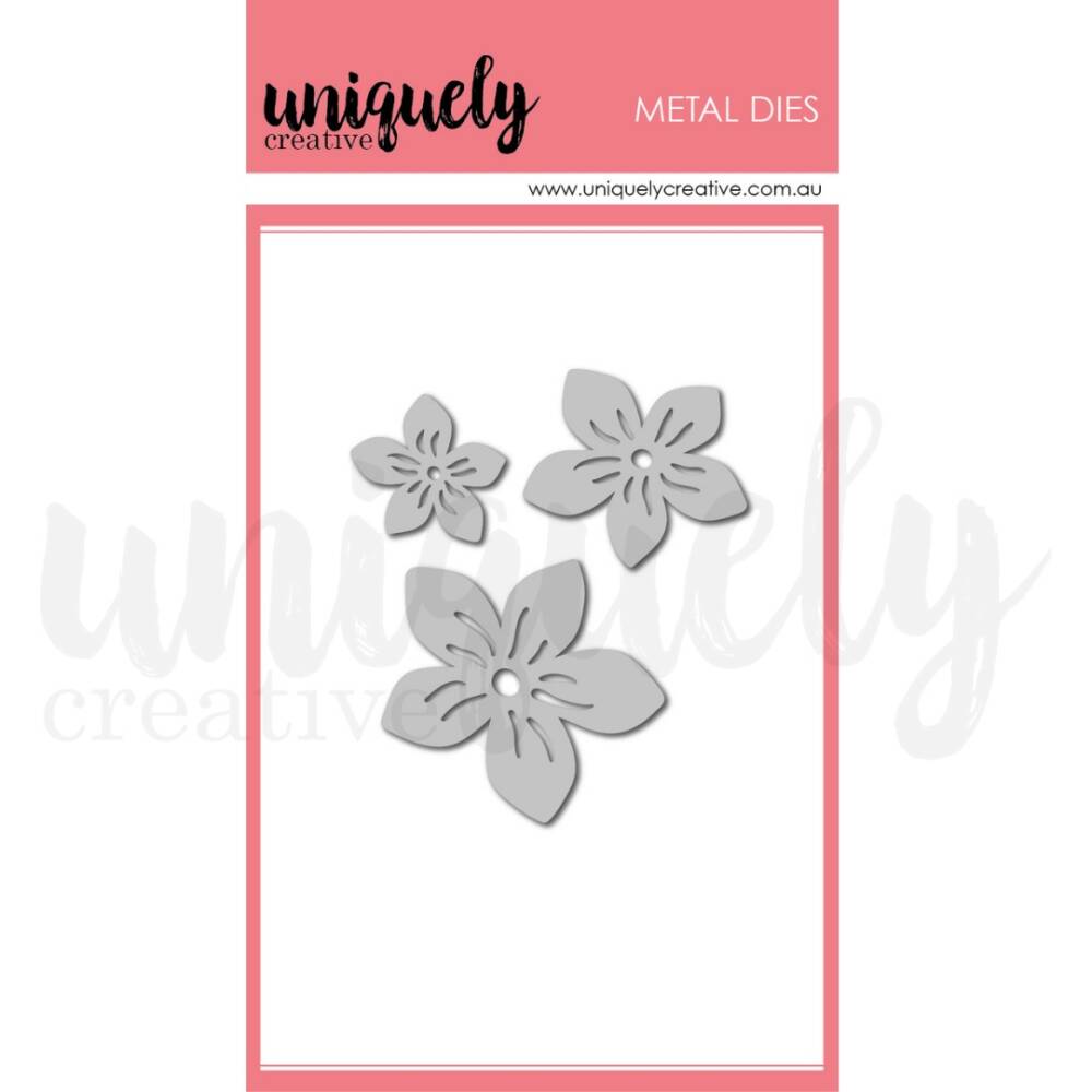 Uniquely Creative - Metal Die - Rainforest Layered Flowers