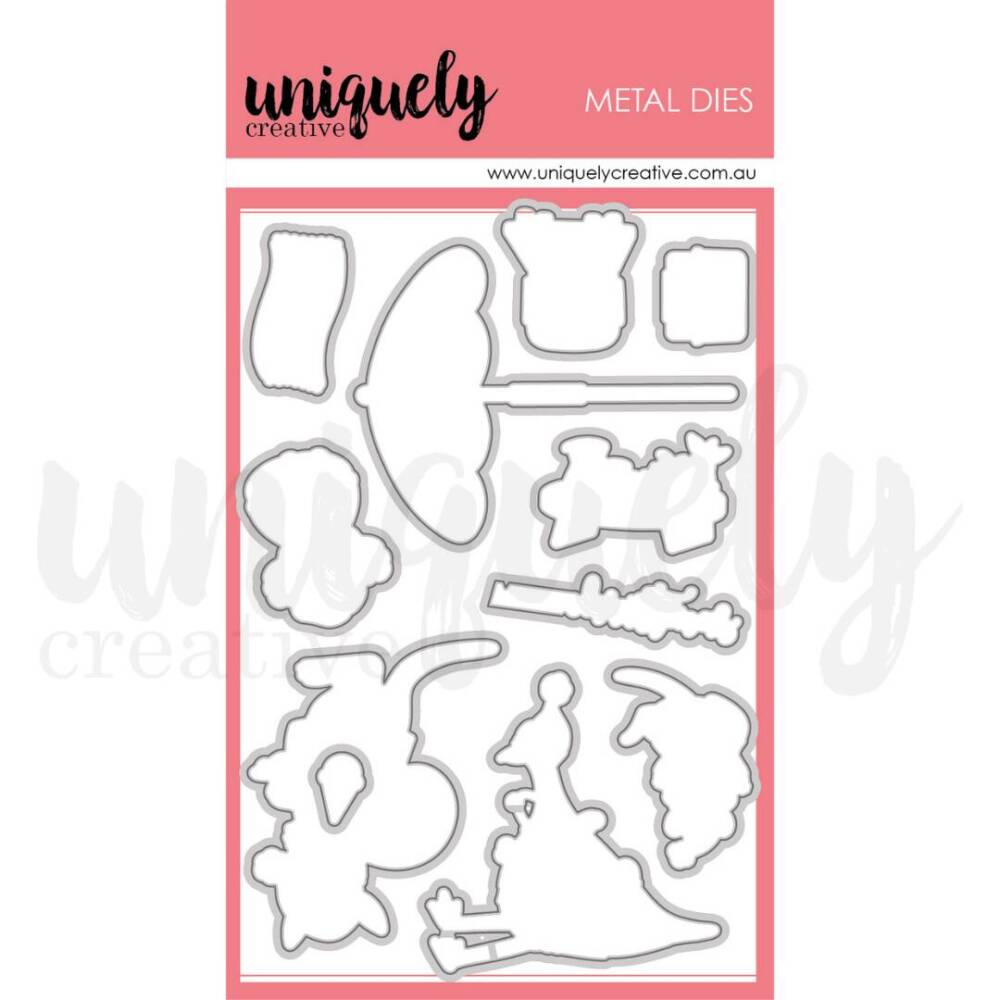 UC Aussie Beachmas Stamps (includes bonus fussy cutting die) - Image 2