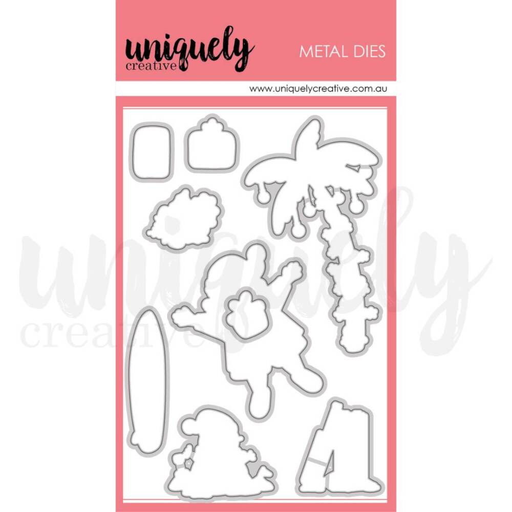 Uniquely Creative Sandy Santa Stamps (includes bonus fussy cutting die) - Image 2