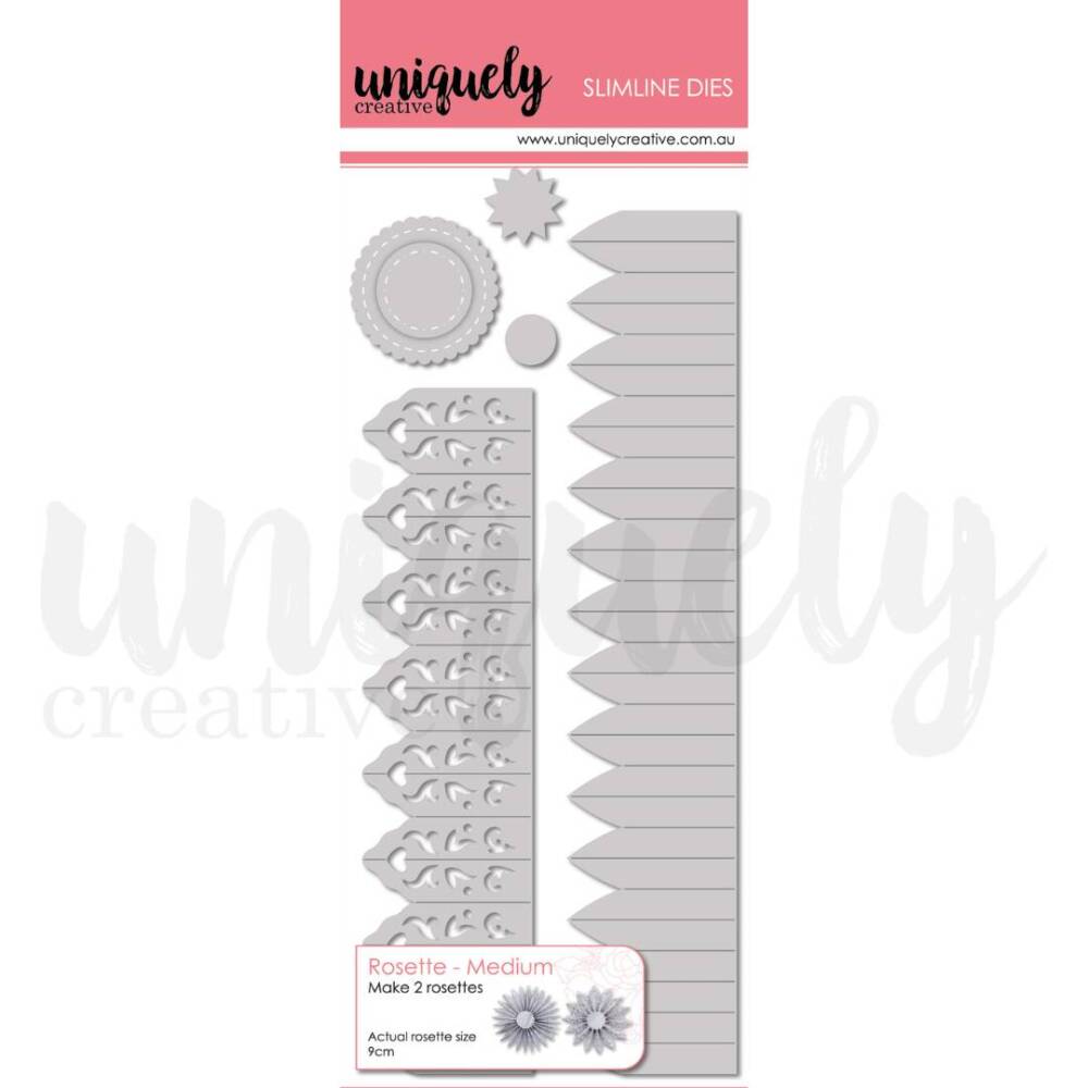 Uniquely Creative - Metal Die - Rosette - Medium