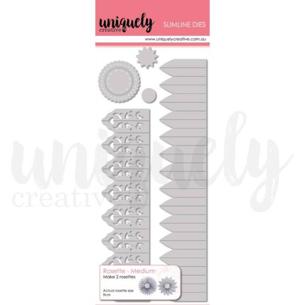 Uniquely Creative - Metal Die - Rosette - Medium