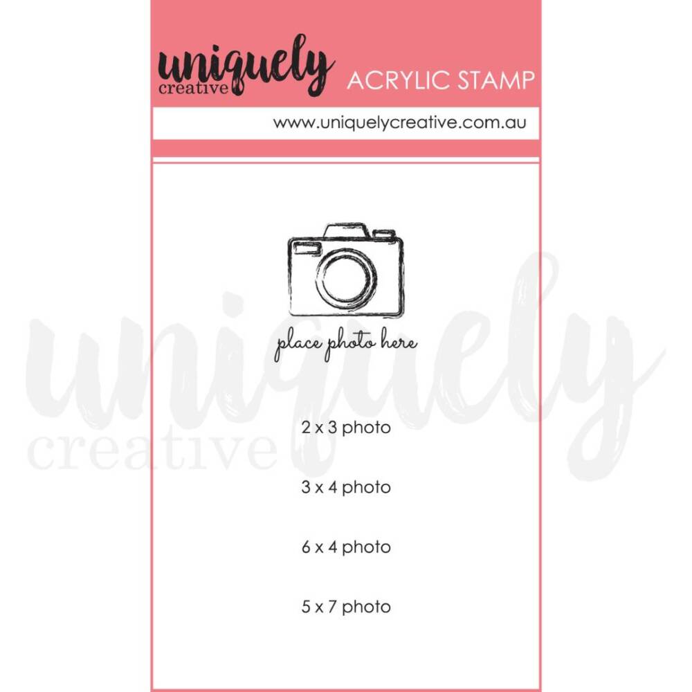 Uniquely Creative - Mini Stamp - Place Photo Here