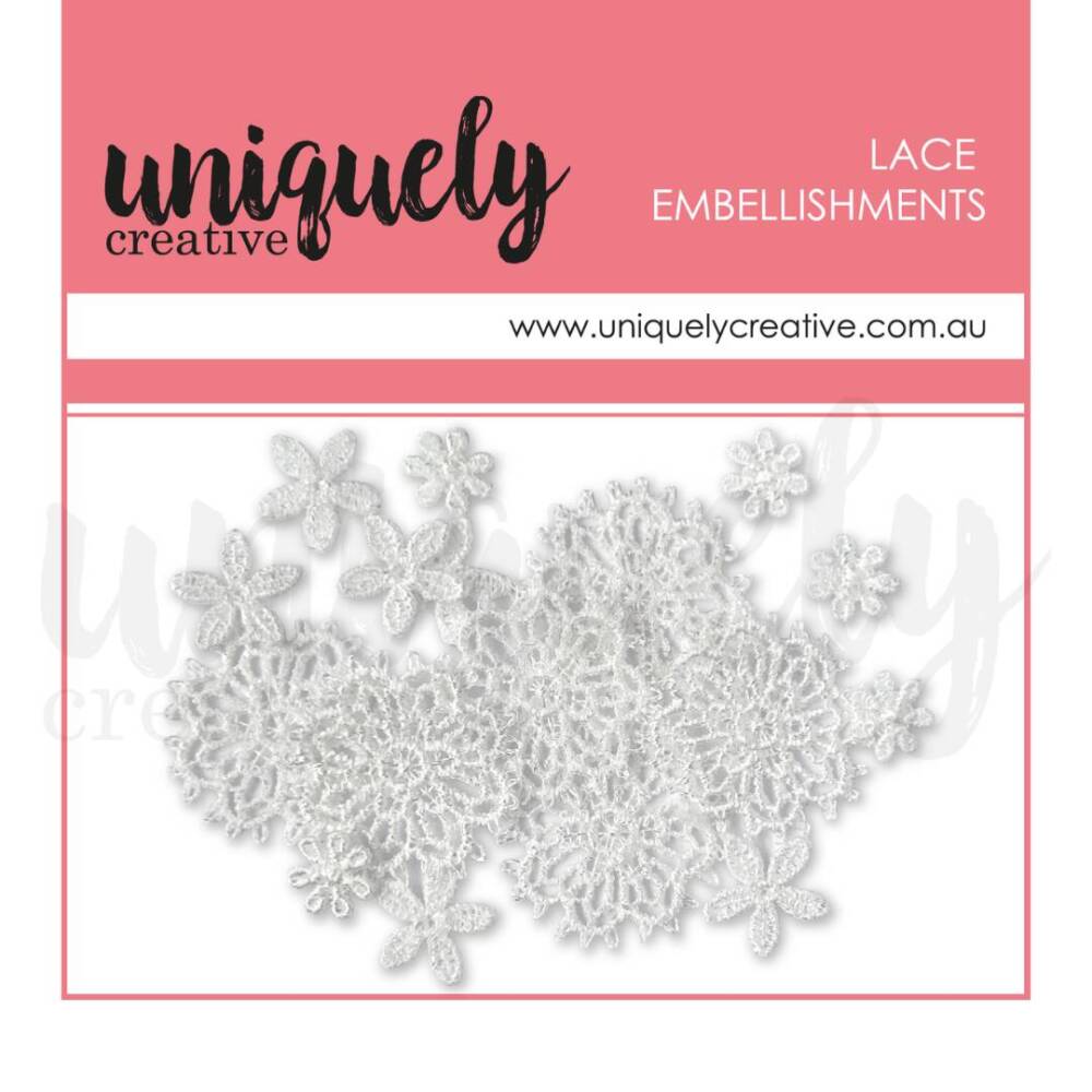 Uniquely Creative - Lace - Daisies