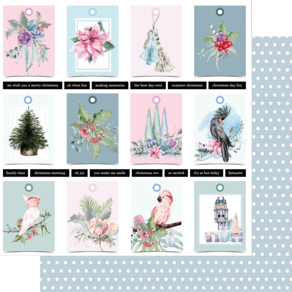 Uniquely Creative - 12x12 Paper - Merry & Magical - Christmas Cheer