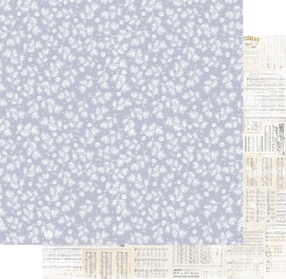 Uniquely Creative - 12x12 Paper - Holiday Spirit - Love & Laughter