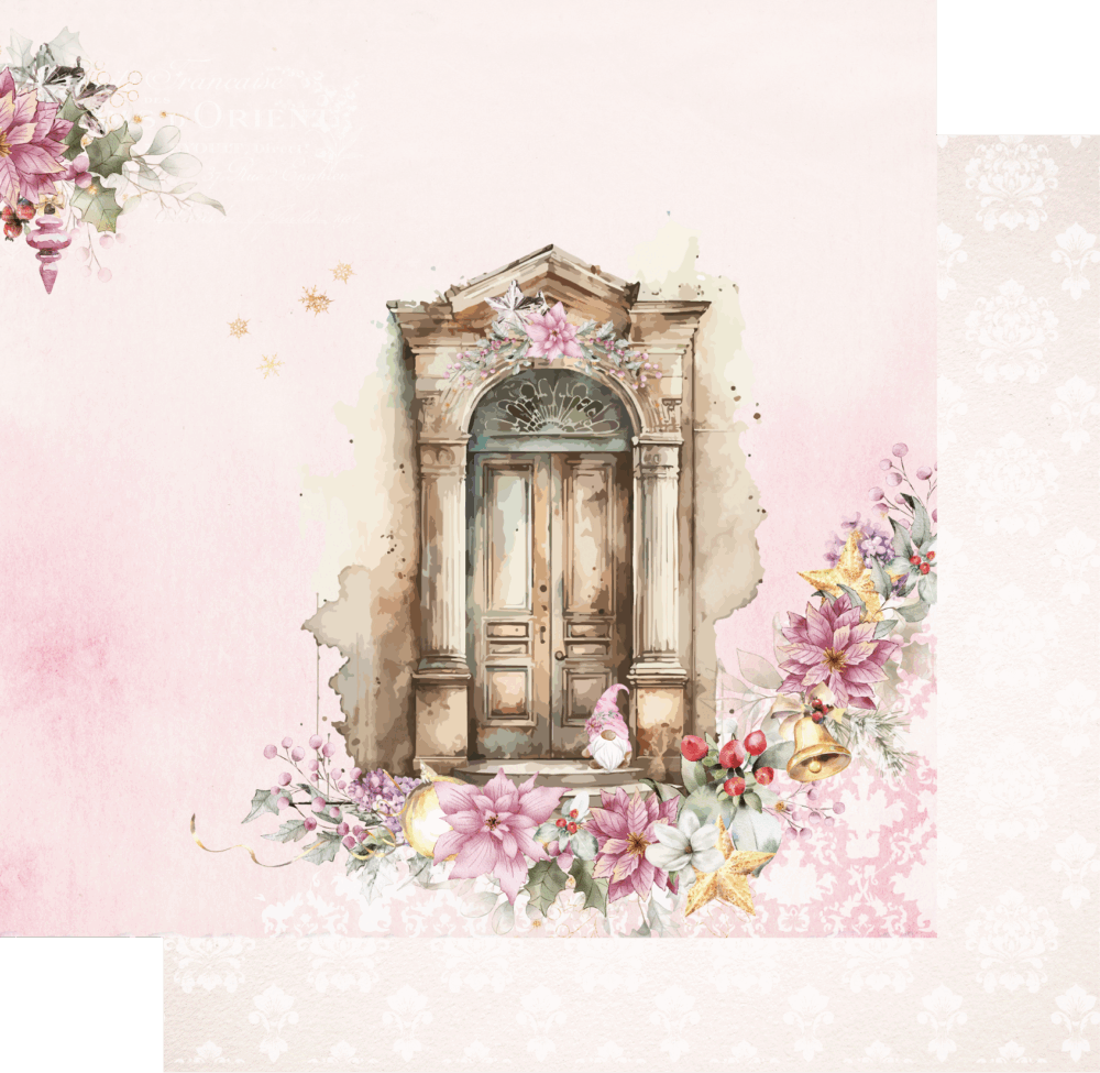 Uniquely Creative - 12x12 Paper - A Christmas Dream - Happiness