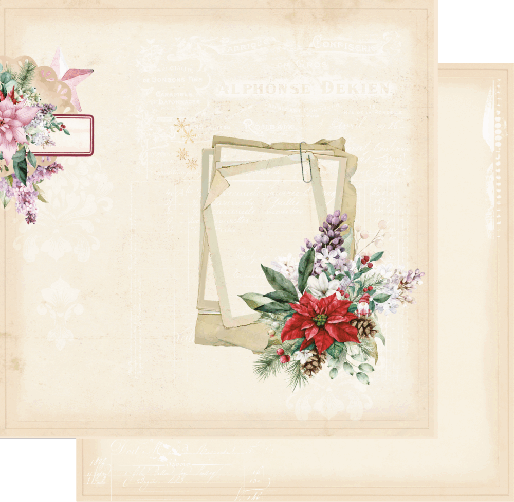 Uniquely Creative - 12x12 Paper - A Christmas Dream - Joyful