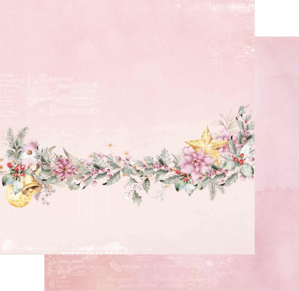 Uniquely Creative - 12x12 Paper - A Christmas Dream - Sparkle