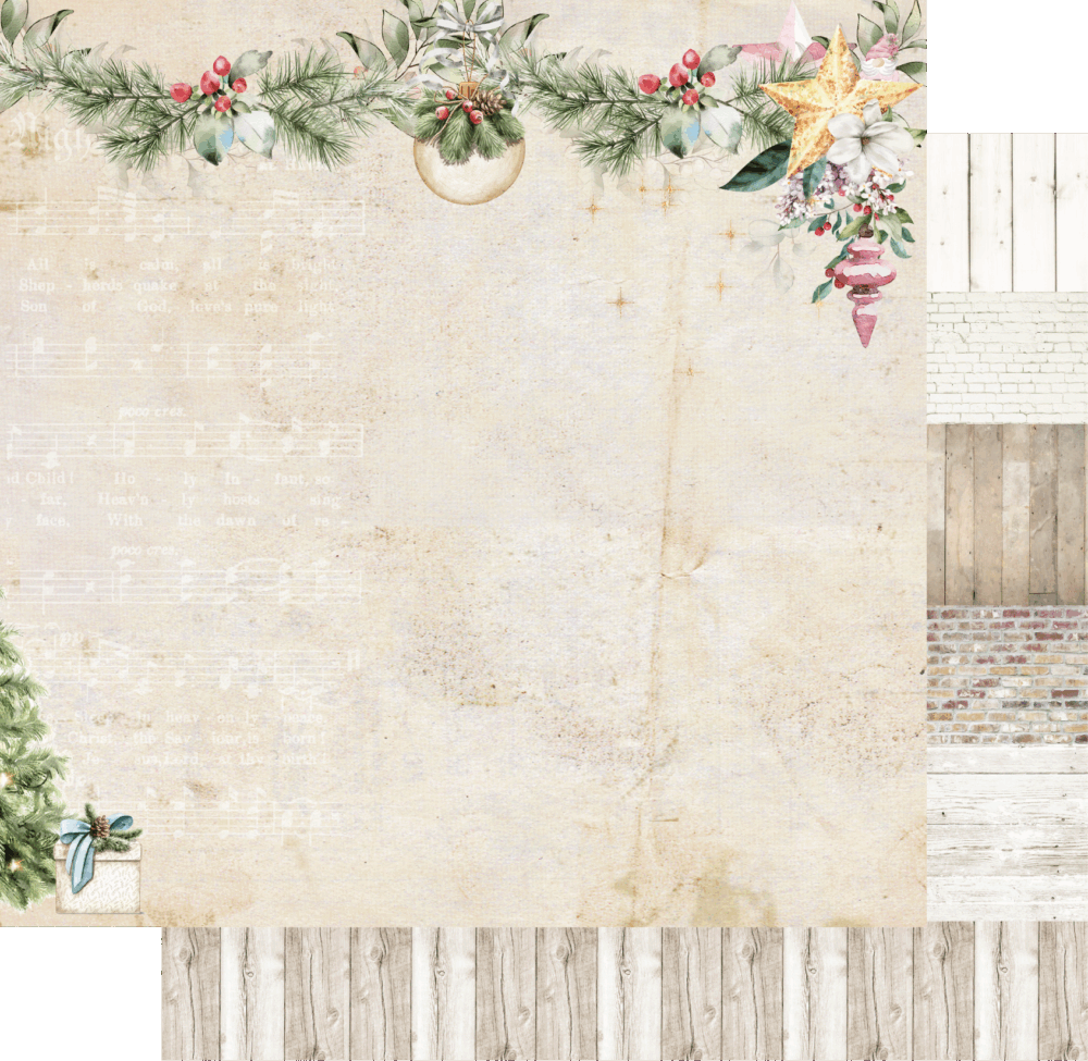 Uniquely Creative - 12x12 Paper - A Christmas Dream - Surprises