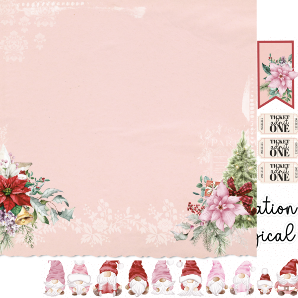 Uniquely Creative - 12x12 Paper - A Christmas Dream - Wonderment