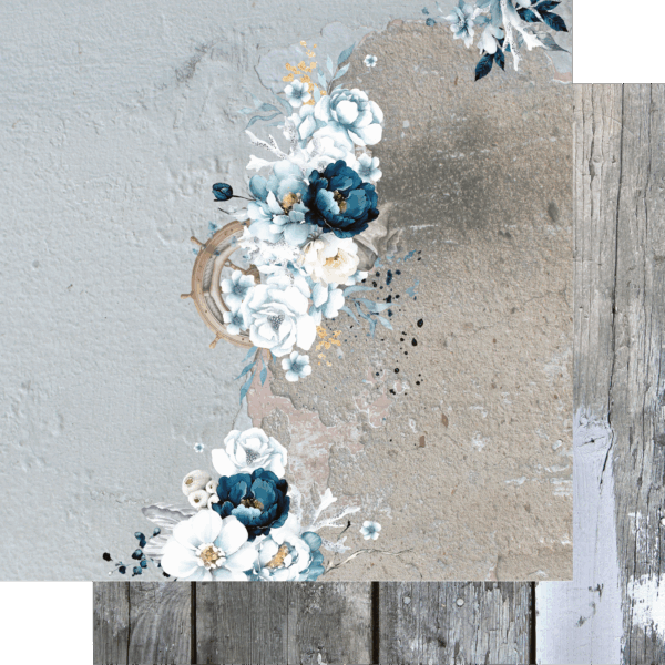 Uniquely Creative - 12x12 Paper - Shades of Whimsy - Coral Blooms