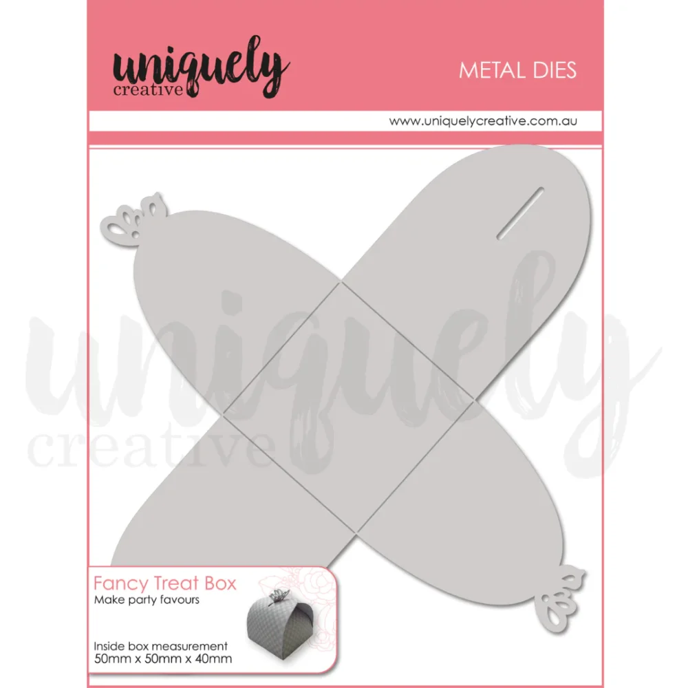 Uniquely Creative - Metal Die - Fancy Treat Box