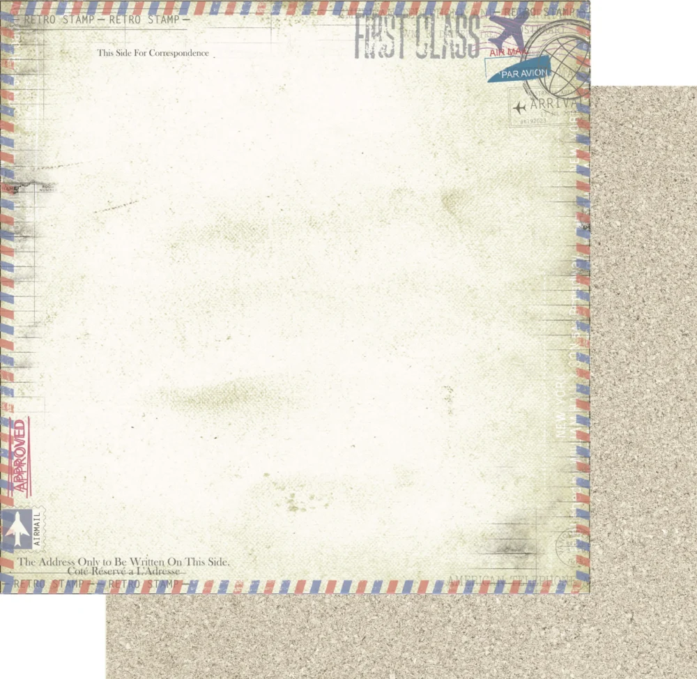 Uniquely Creative - 12x12 Paper - Scenic Route - Travel Plans