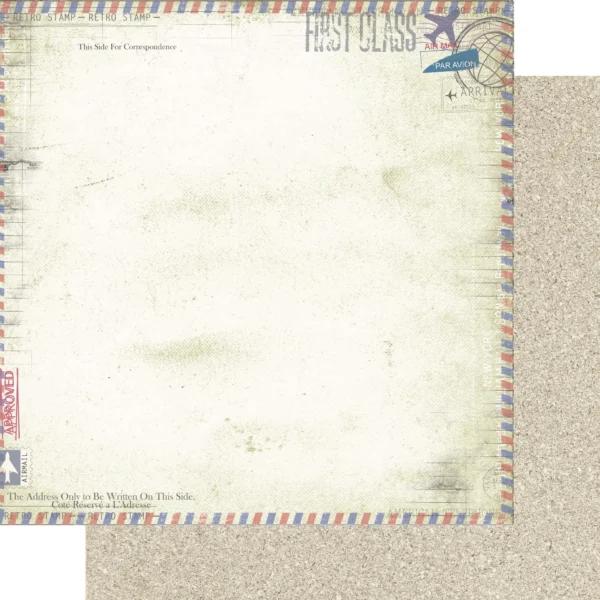 Uniquely Creative - 12x12 Paper - Scenic Route - Travel Plans