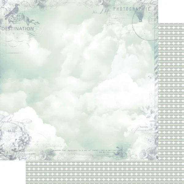 Uniquely Creative - 12x12 Paper - Scenic Route - Are We There Yet?