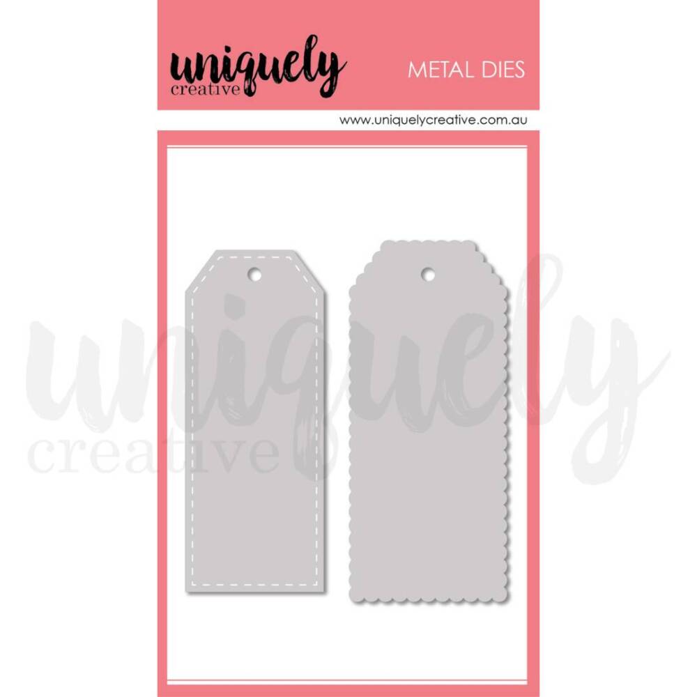 Uniquely Creative - Metal Die - Paper Tag