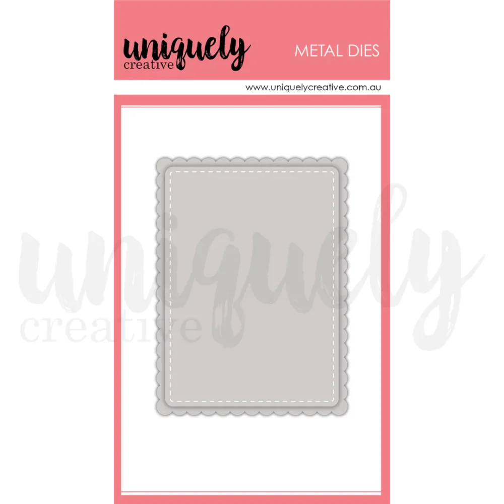 Uniquely Creative - Metal Die - Stitched Rounded Corner Kit