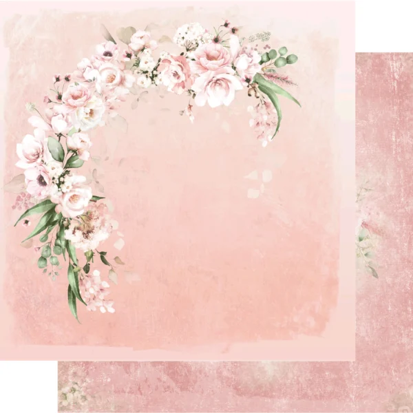 Uniquely Creative - 12x12 Paper - Peonies & Proteas - Warm Glow